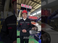 Ανθεκτικό σε καιρικές συνθήκες PVDF επικαλυμμένο αλουμινένιο κύλινδρο για εξωτερική διακόσμηση κτιρίων